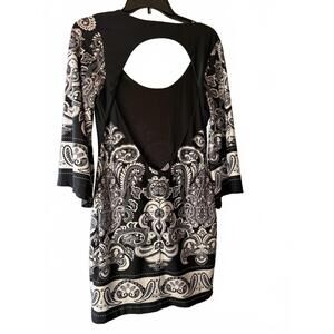 Women'S Bohemian Lace Detailed Layered Sleeveless Dress with a Round Neck